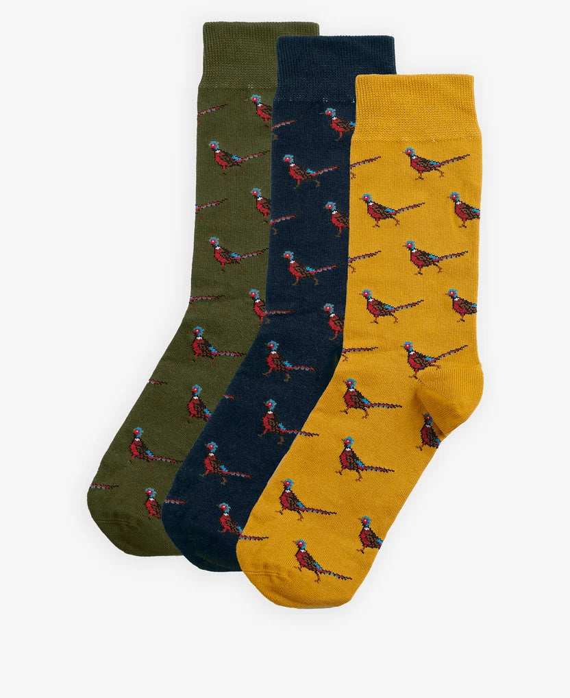 BARBOUR - PHEASANT SOCKS GIFT BOX