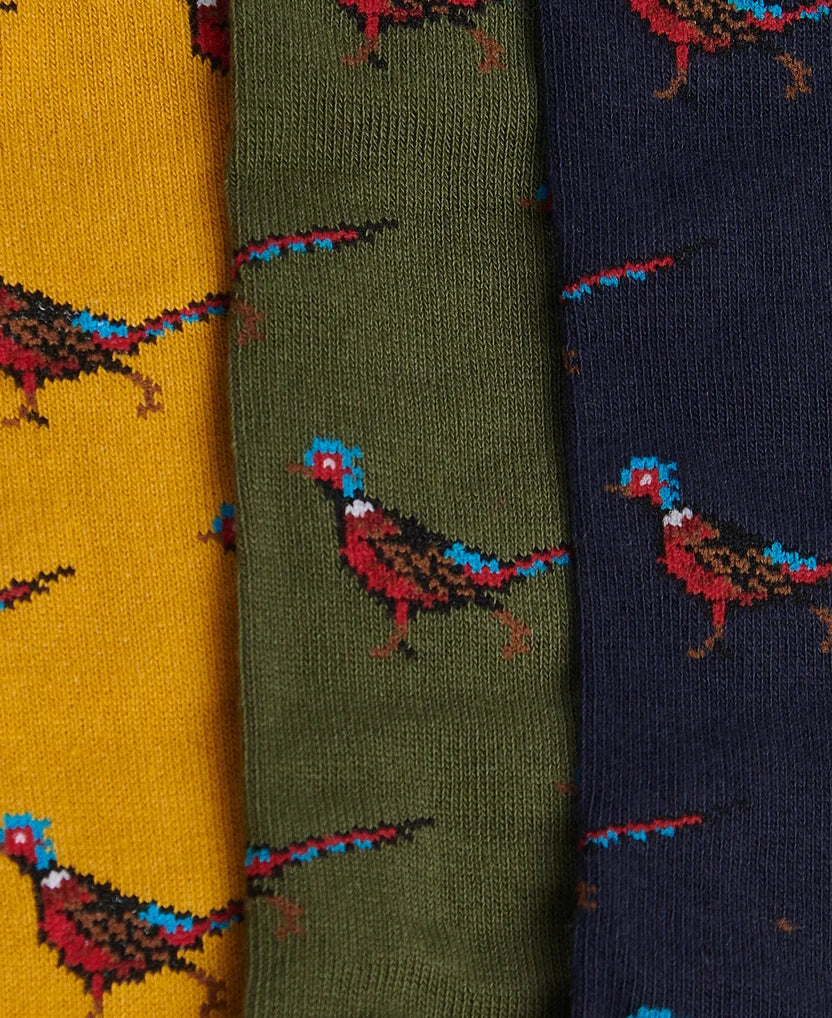 BARBOUR - PHEASANT SOCKS GIFT BOX