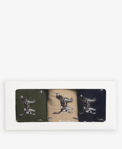 BARBOUR - DOG SOCK GIFT BOX
