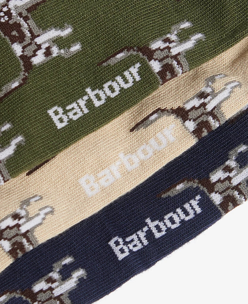 BARBOUR - DOG SOCK GIFT BOX