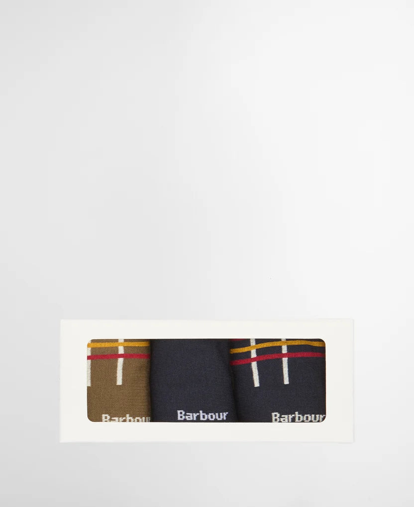 BARBOUR - TARTAN SOCKS GIFT BOX