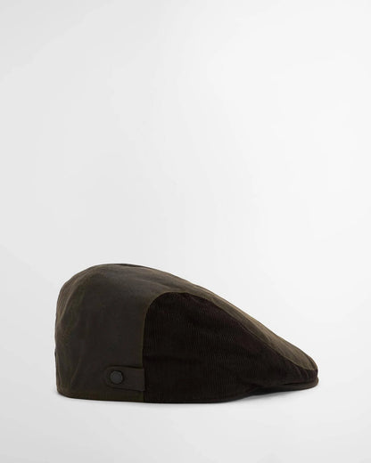 BARBOUR - ASHBY FLAT CAP - OLIVE