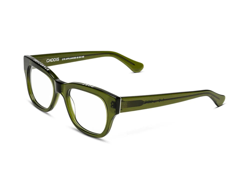 CADDIS Glasses Miklos Polished Heritage Green