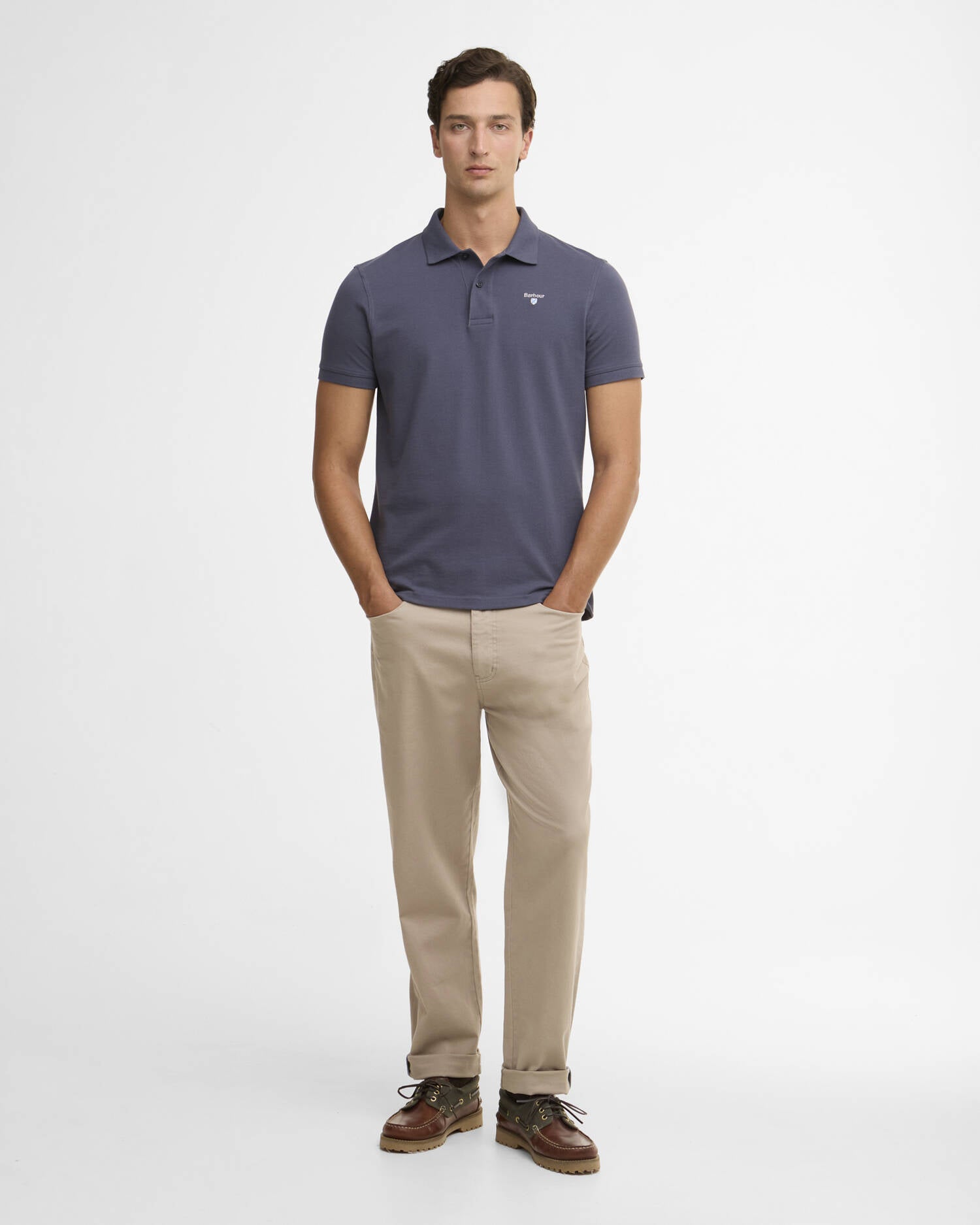 Barbour - Original Sports Tailored Polo Shirt - Washed Navy