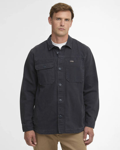 Barbour - Lingfield Canvas Overshirt - Navy