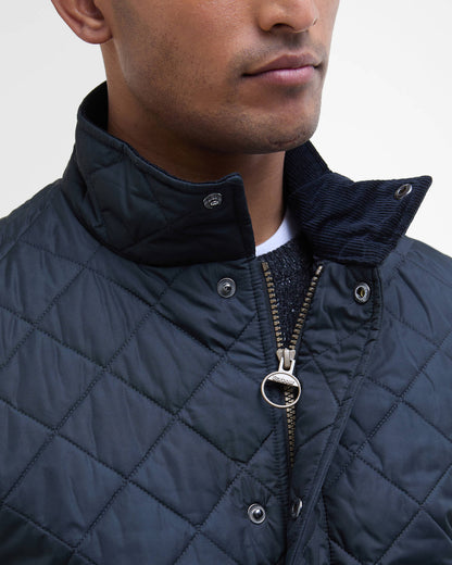BARBOUR - CHELSEA QUILTED JACKET - NAVY