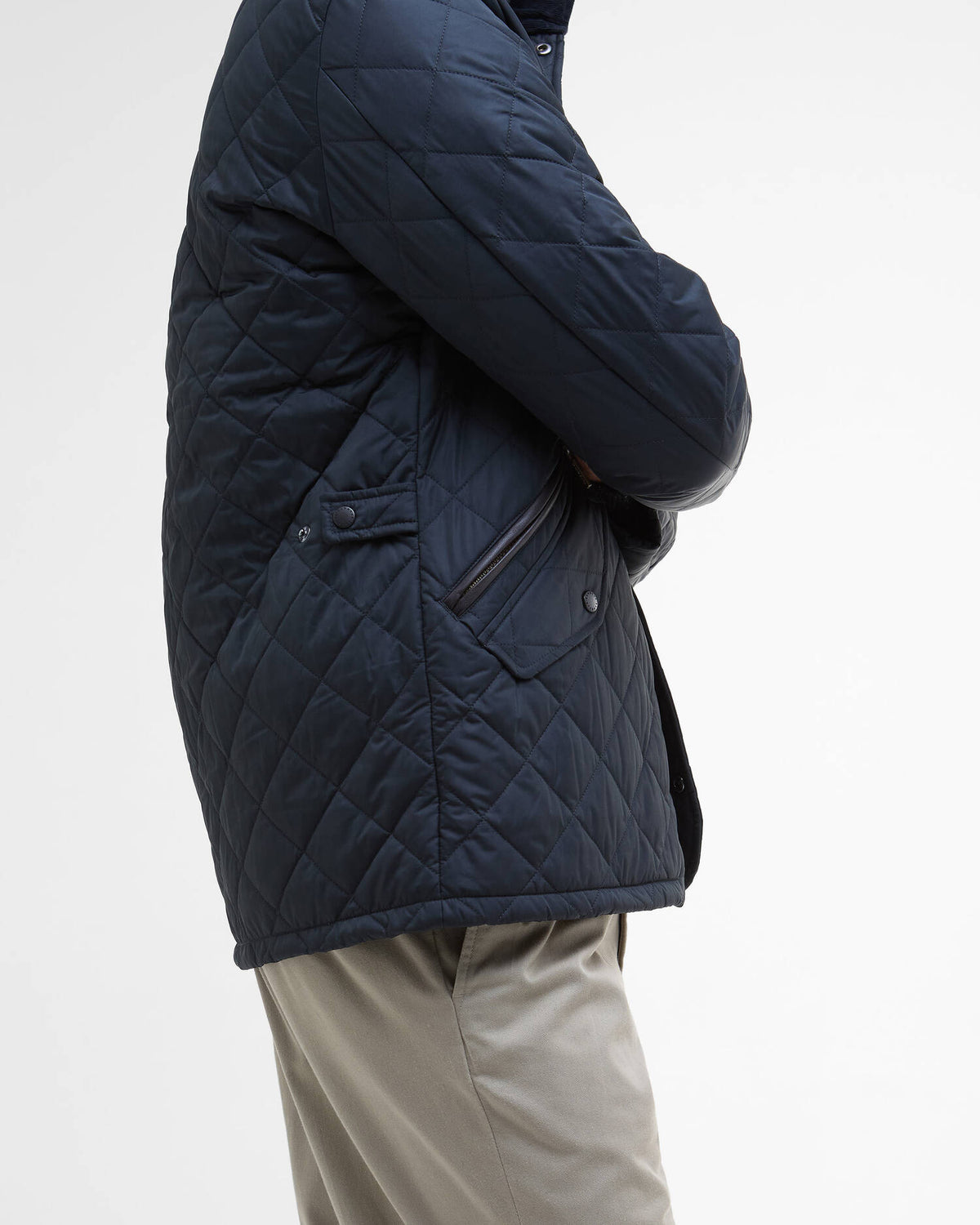 BARBOUR - CHELSEA QUILTED JACKET - NAVY