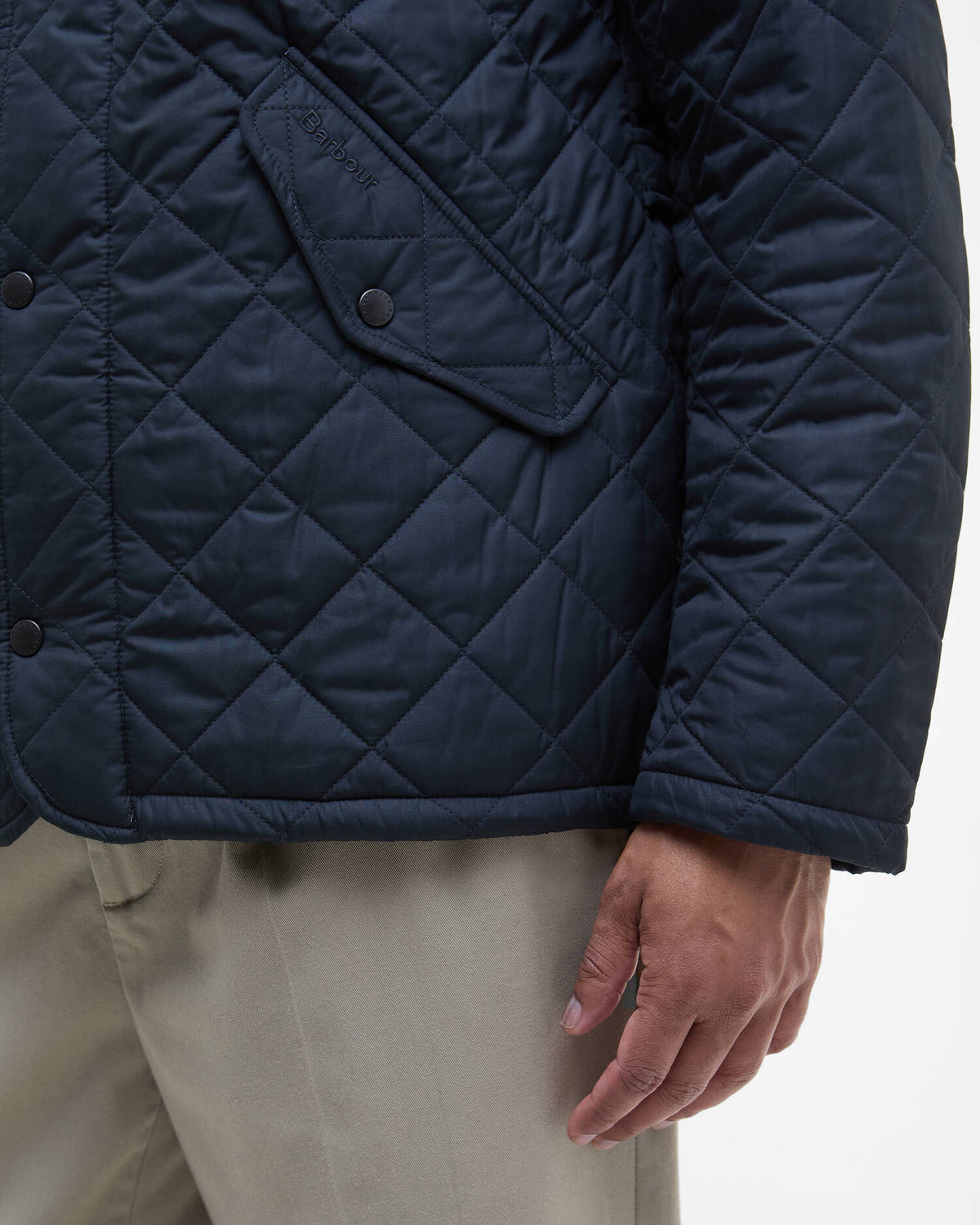 BARBOUR - CHELSEA QUILTED JACKET - NAVY