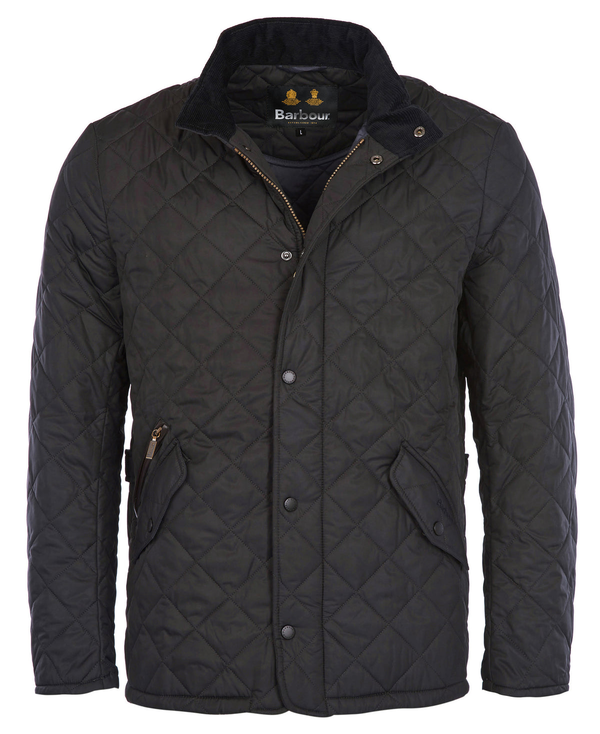 BARBOUR - CHELSEA QUILTED JACKET - NAVY