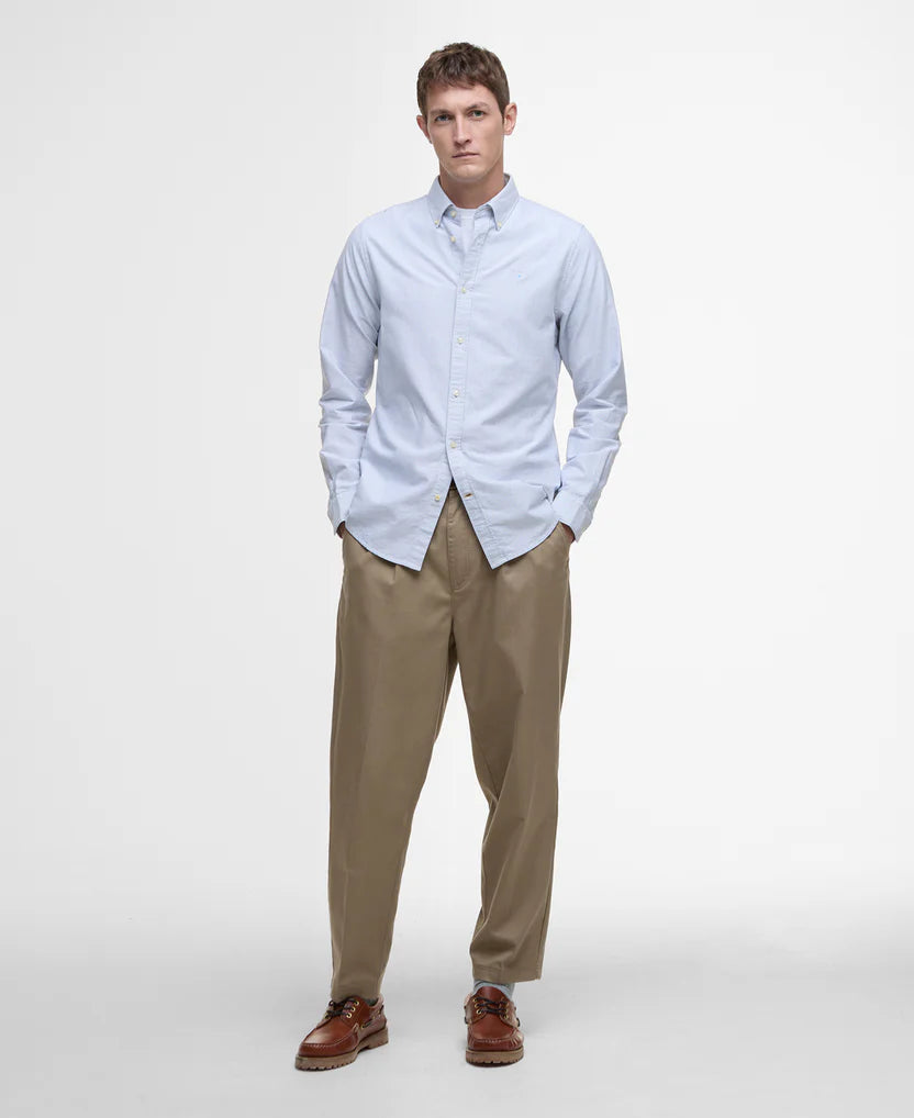 Barbour - Barbour Striped Oxtown Tailored Shirt - Navy