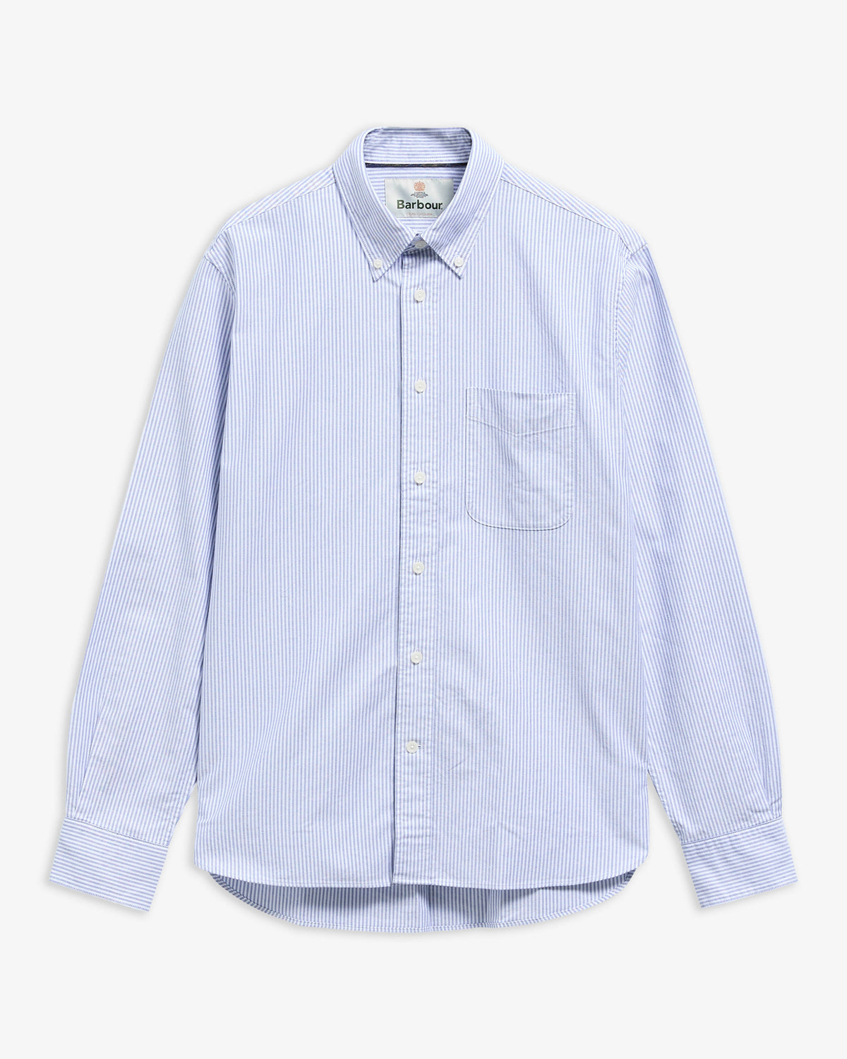 BARBOUR - AUTHENTIC STRIPED OXFORD SHIRT - BLUE
