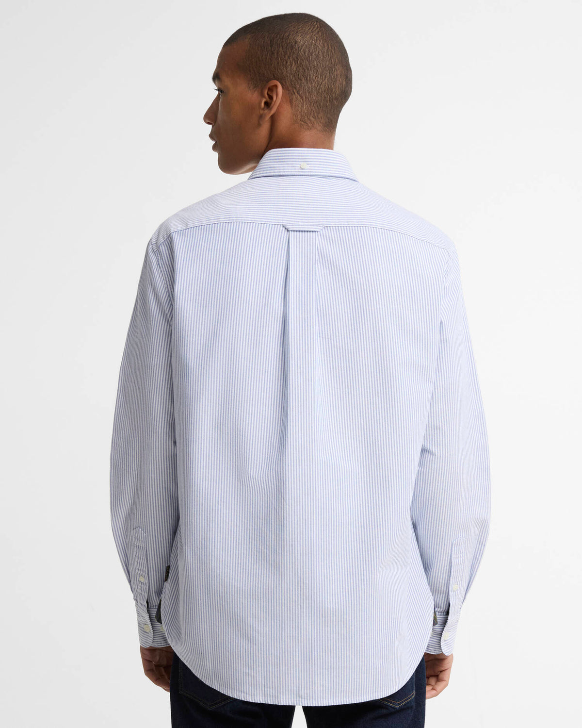 BARBOUR - AUTHENTIC STRIPED OXFORD SHIRT - BLUE