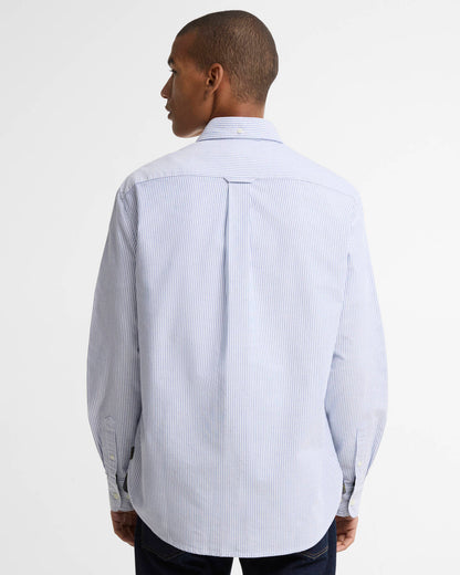 BARBOUR - AUTHENTIC STRIPED OXFORD SHIRT - BLUE