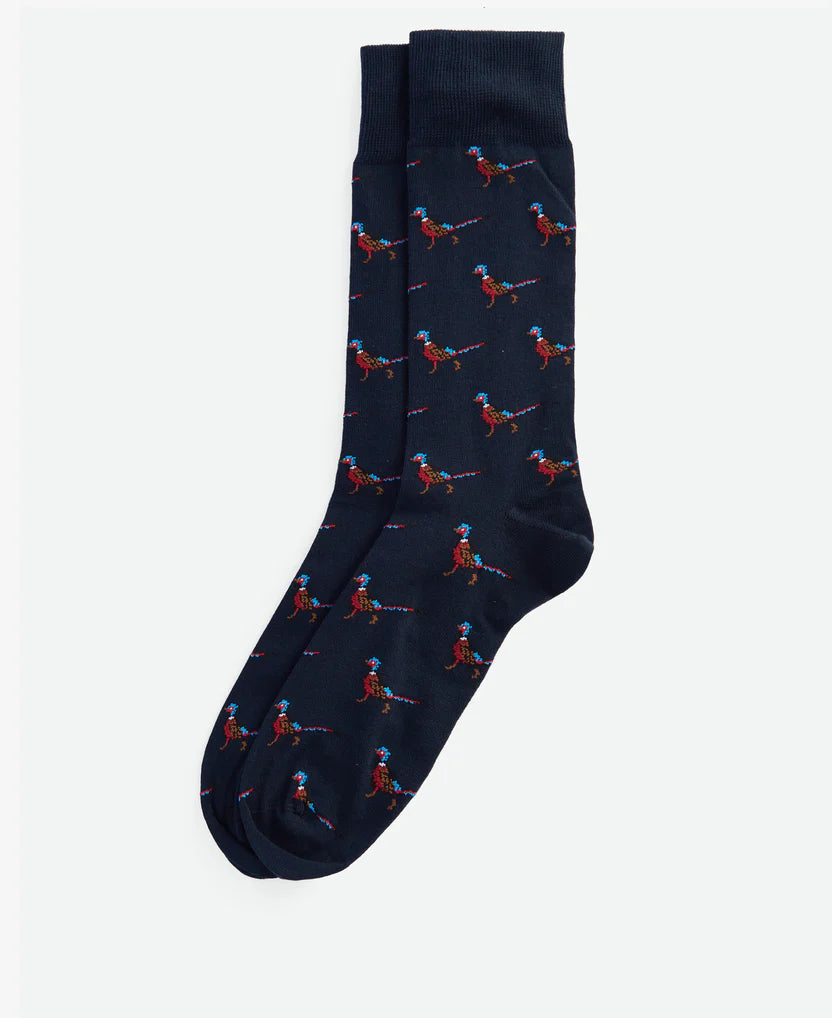 Barbour - Mavin Socks - Navy/Pheasant