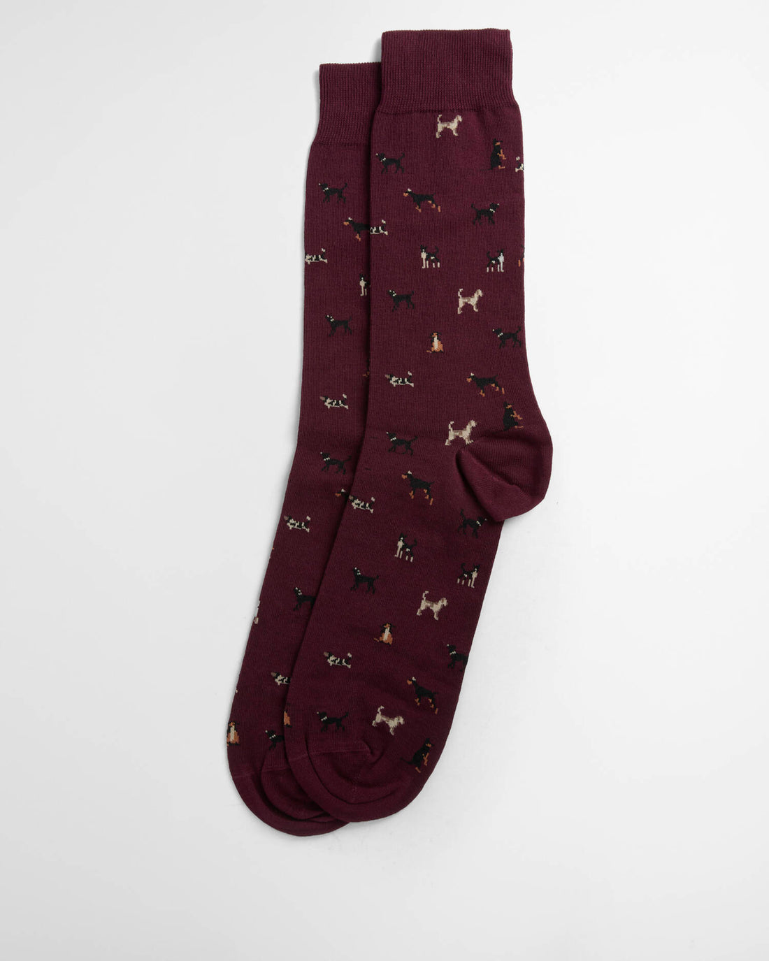 BARBOUR - MAVIN SOCK - BORDEAUX DOG