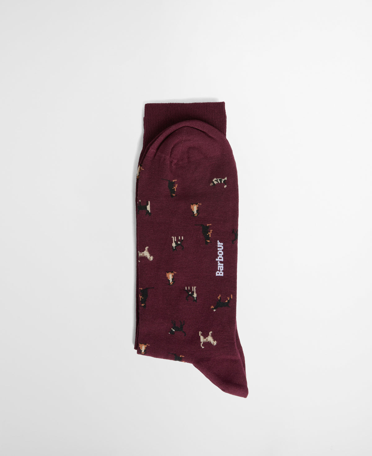 BARBOUR - MAVIN SOCK - BORDEAUX DOG