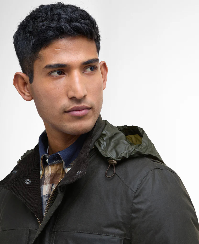 Barbour - Barbour Corbridge Wax Jacket - Olive/Classic