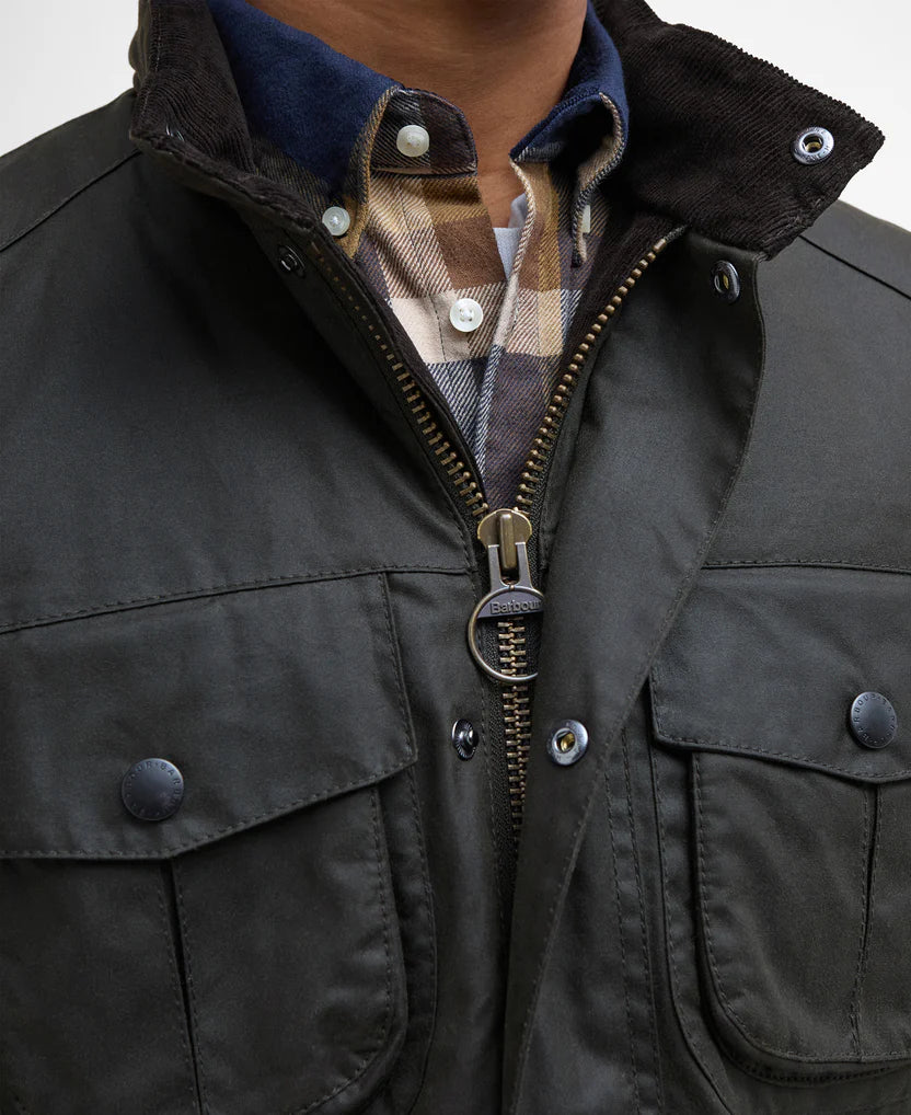 Barbour - Barbour Corbridge Wax Jacket - Olive/Classic