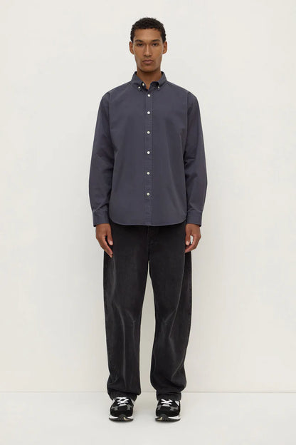 Assembly Label - Maclean Long Sleeve Shirt - True Navy