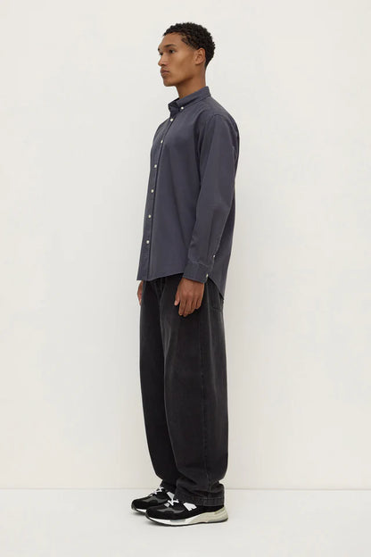 Assembly Label - Maclean Long Sleeve Shirt - True Navy