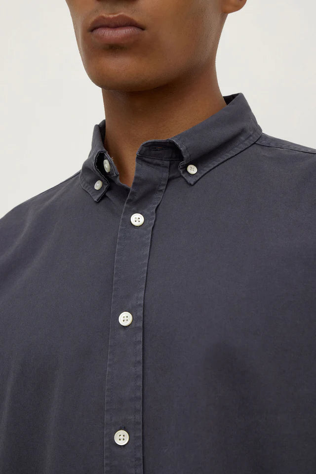 Assembly Label - Maclean Long Sleeve Shirt - True Navy