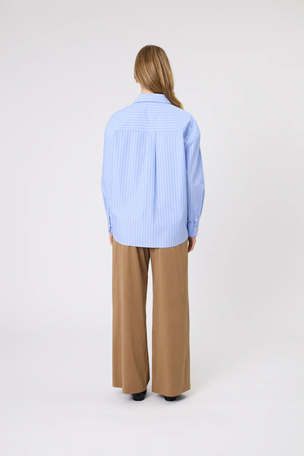 Marlow - Market Shirt - Powder Stripe