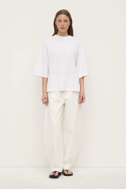 Assembly Label - Max Oversized Tee - White