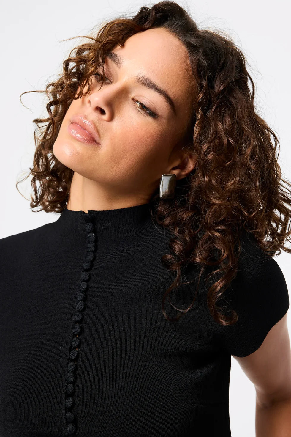 Mossman - Mayfair Short Sleeve Top - Black
