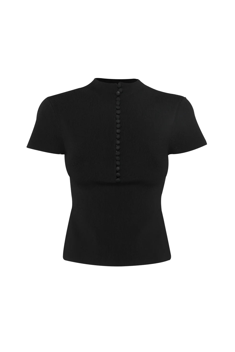 Mossman - Mayfair Short Sleeve Top - Black