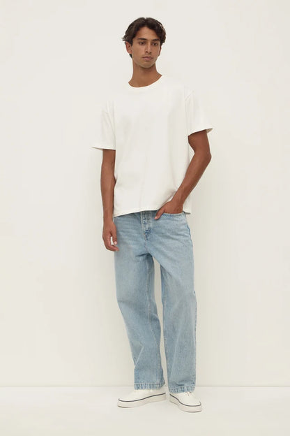 ASSEMBLY LABEL - RELAXED JEAN - INDIGO FADE