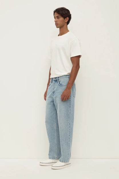 ASSEMBLY LABEL - RELAXED JEAN - INDIGO FADE