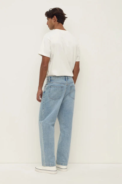 ASSEMBLY LABEL - RELAXED JEAN - INDIGO FADE