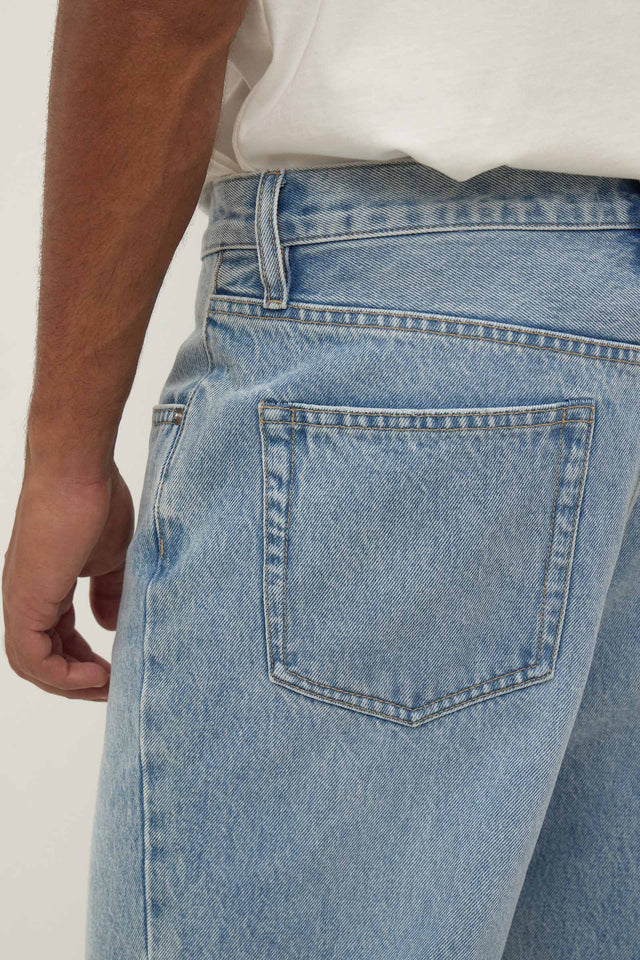 ASSEMBLY LABEL - RELAXED JEAN - INDIGO FADE