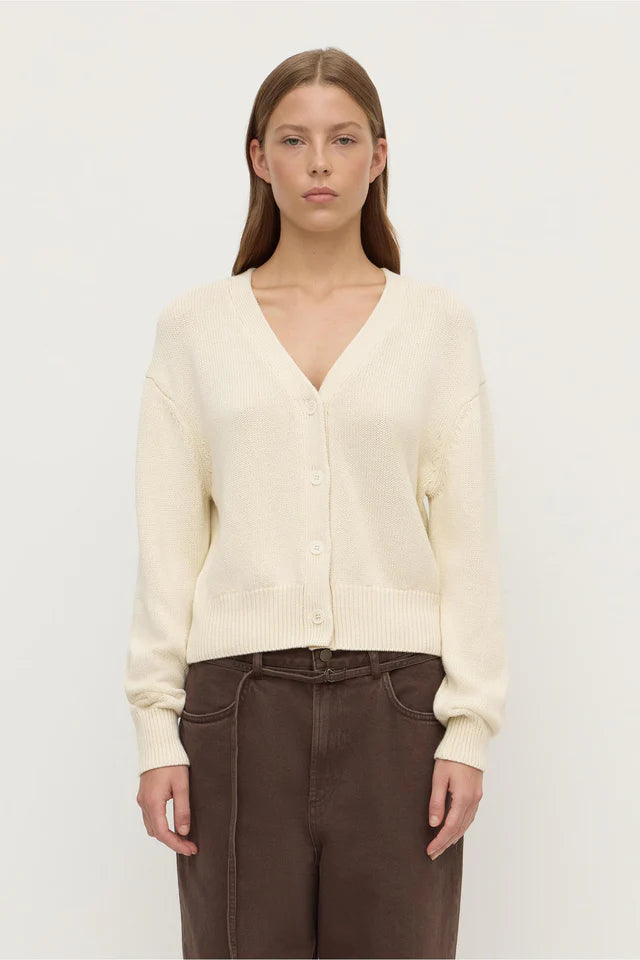 Assembly Label - Meri Knit Cardigan - Cream