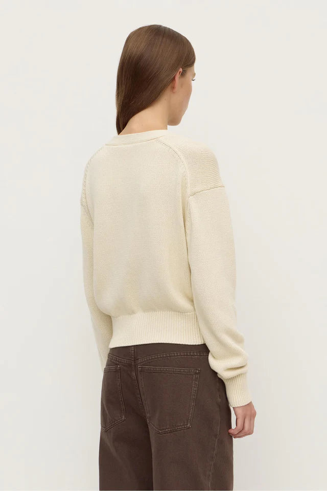 Assembly Label - Meri Knit Cardigan - Cream