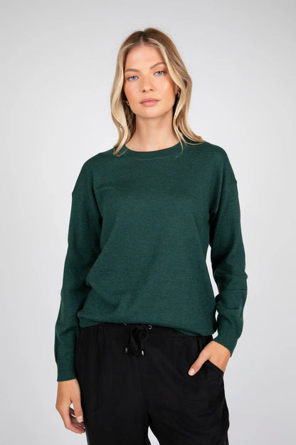 Marlow - Merino Crew Neck Knit Long Sleeve