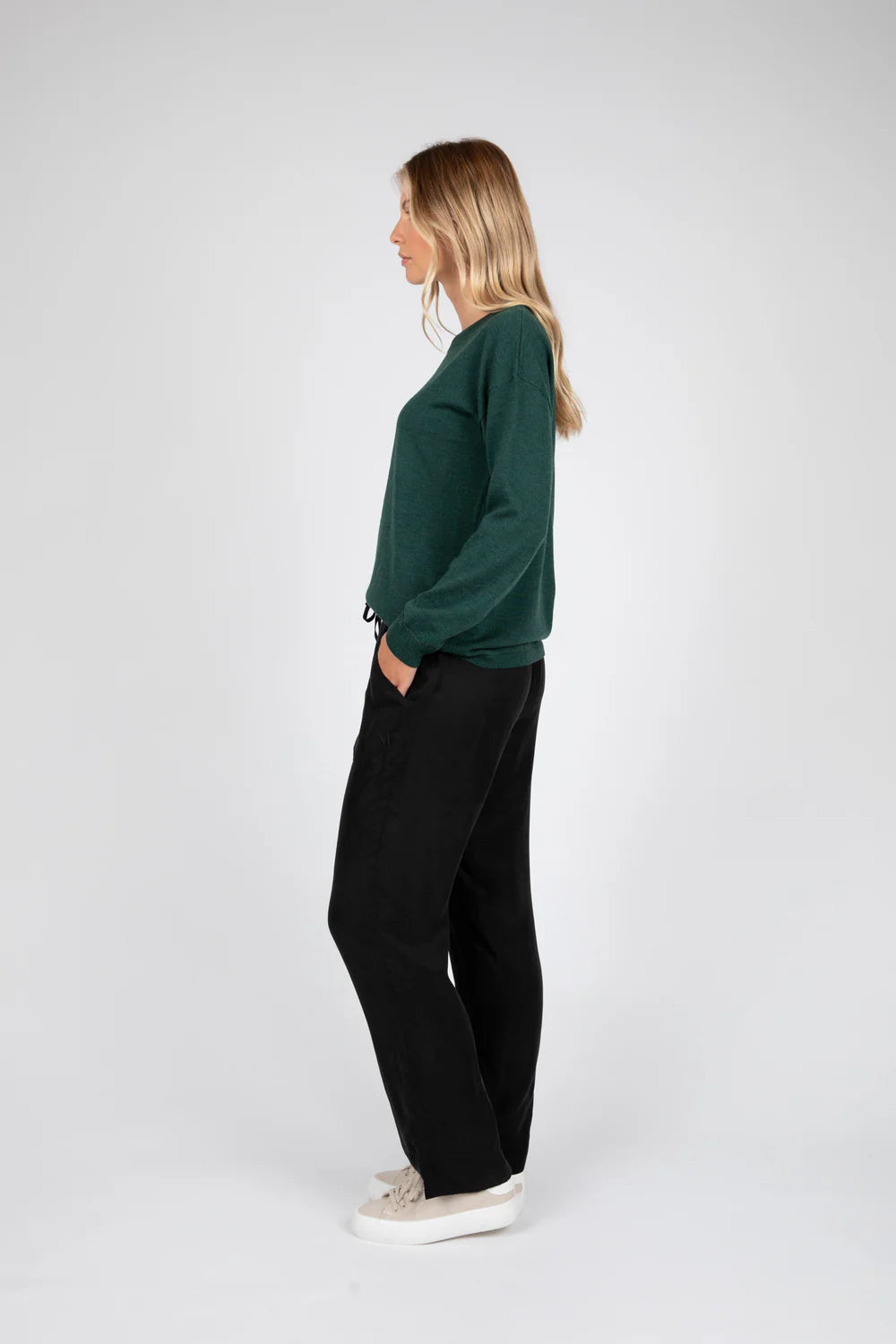 Marlow - Merino Crew Neck Knit Long Sleeve