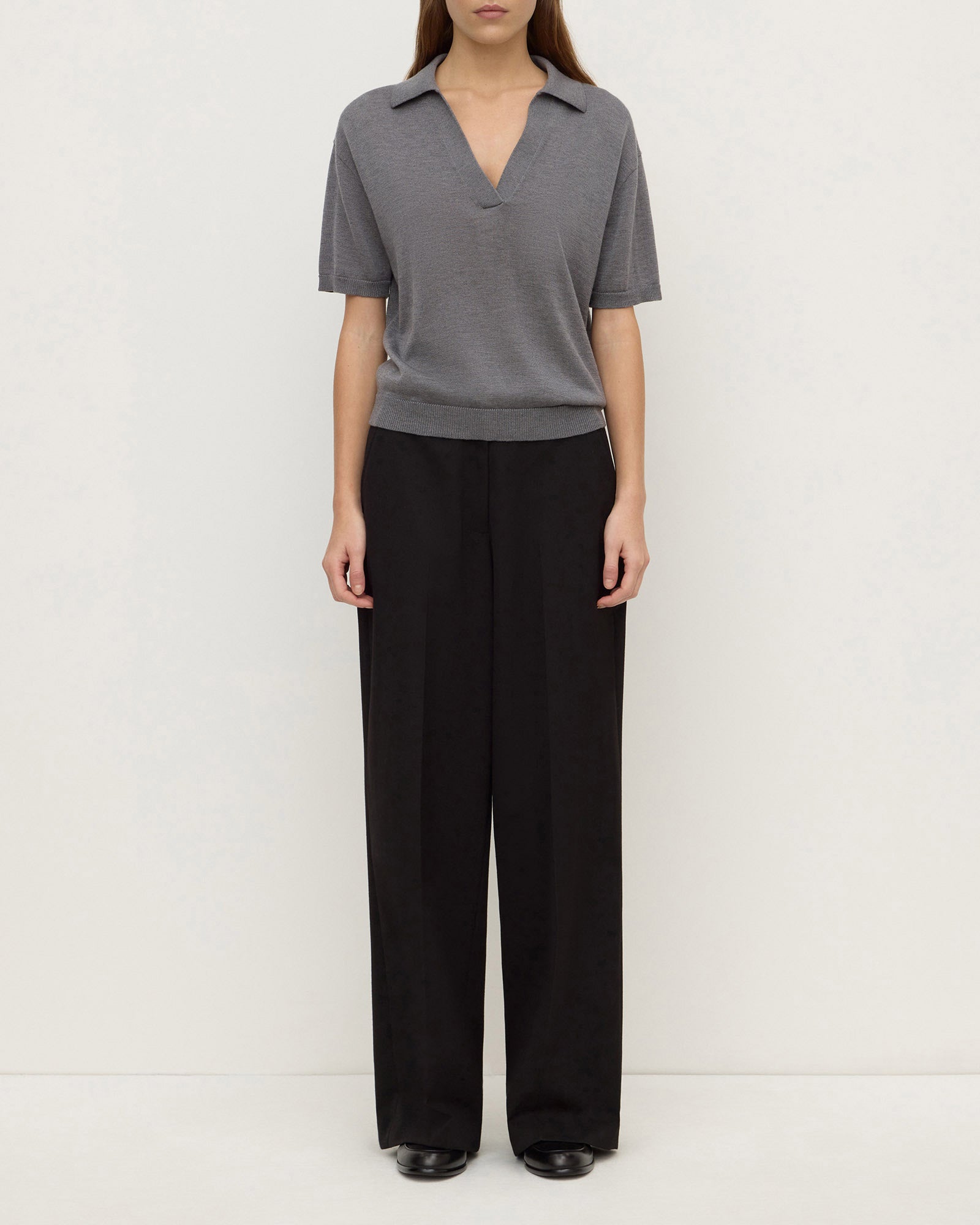 Assembly Label - Mira Polo - Dark Grey Marle