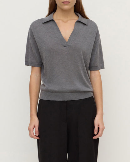 Assembly Label - Mira Polo - Dark Grey Marle