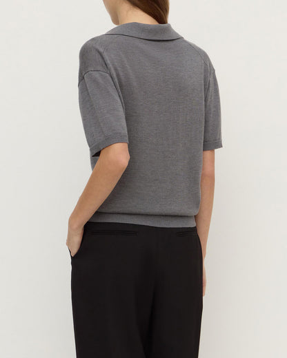 Assembly Label - Mira Polo - Dark Grey Marle