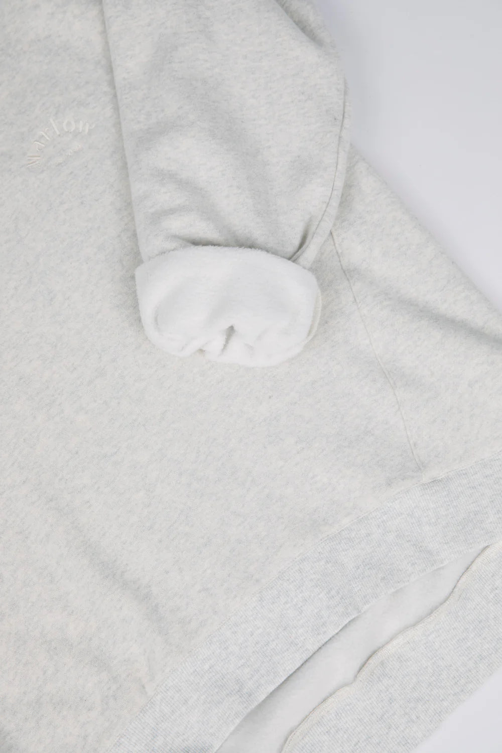 Marlow - Morning Crew Neck Sweat Fog Marle