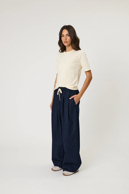 Remain - Rhodes Pants - Midnight Stripe