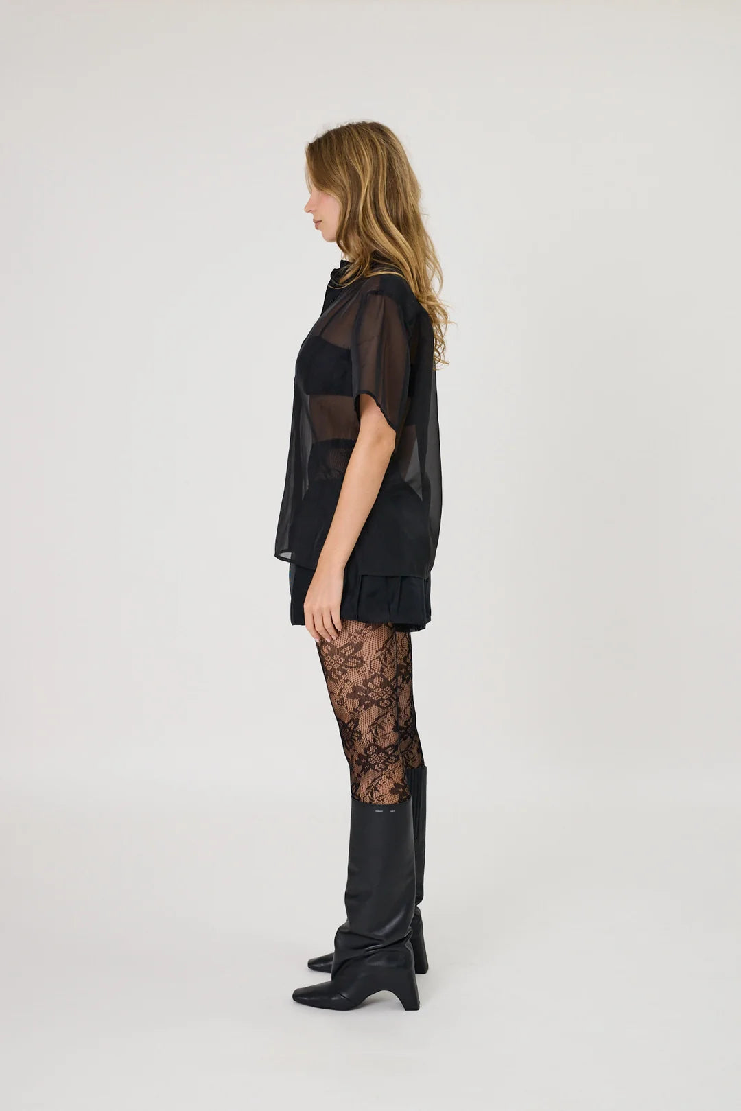 REMAIN - MONICA SHIRT - BLACK