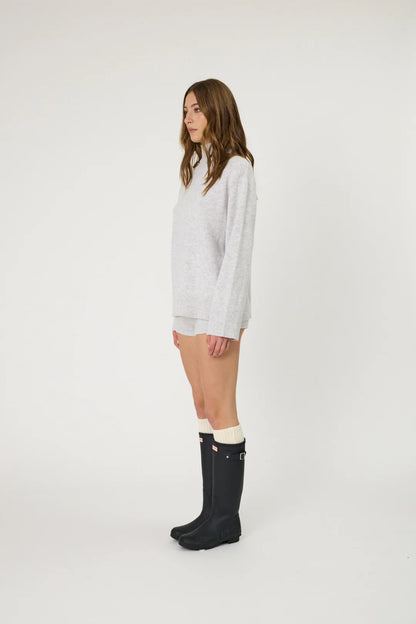 Remain - Cilla Knit - Grey Marle