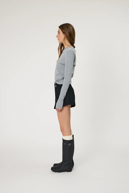 Remain - Denver Long Sleeve - Grey Marle