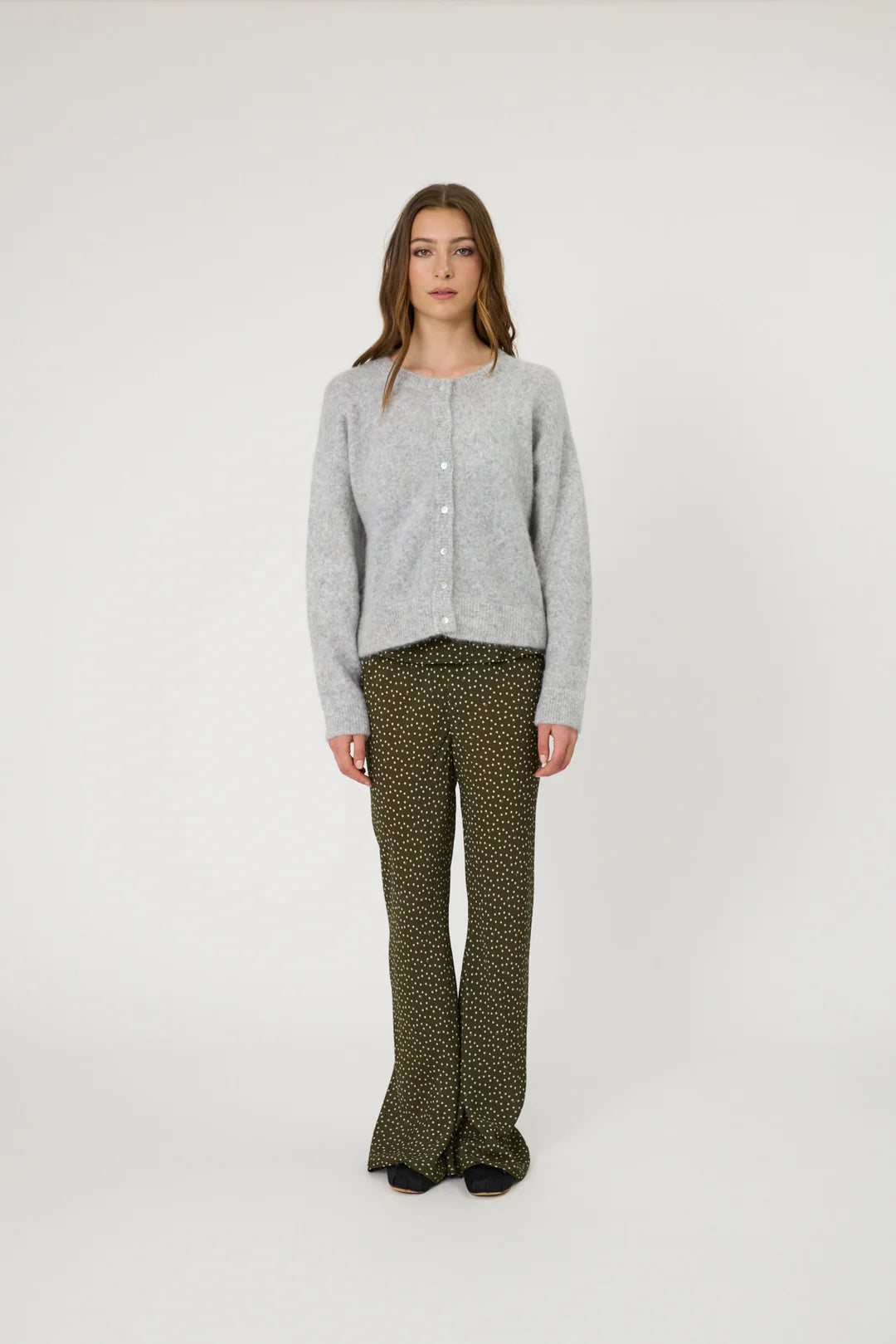 Remain - Ryder Cardigan - Grey Marle