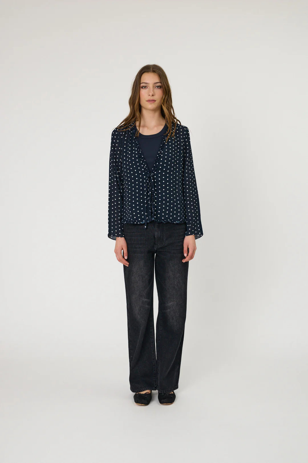Remain - Adina Top - Indigo Spot