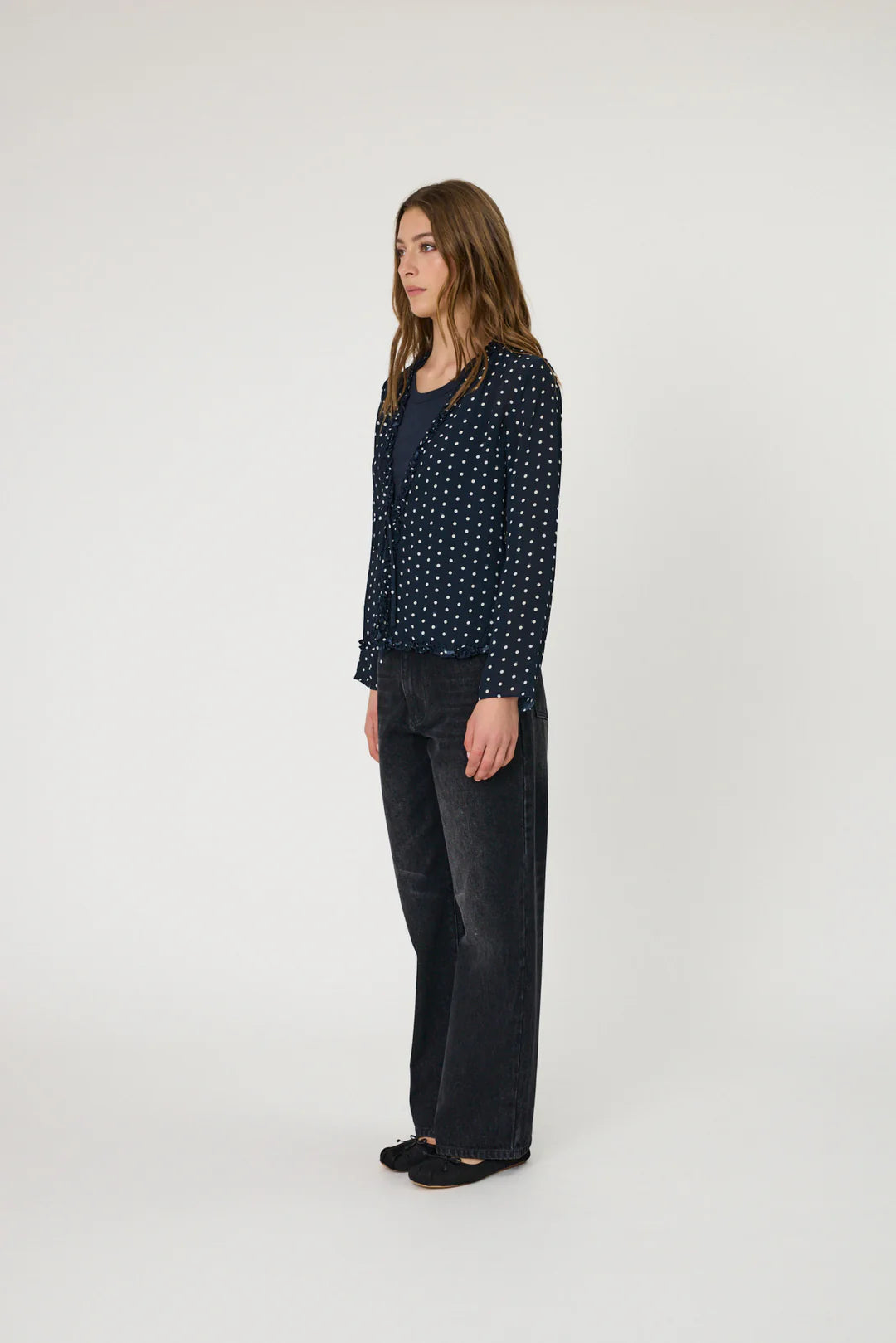 Remain - Adina Top - Indigo Spot