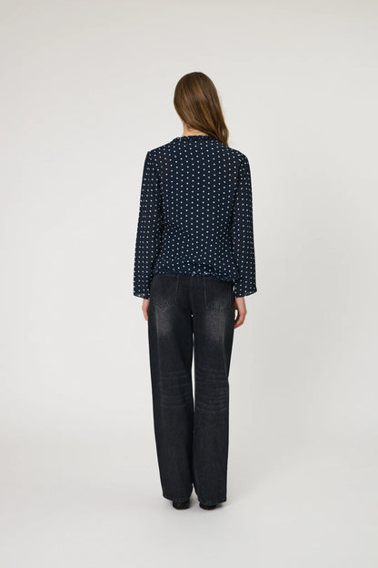 Remain - Adina Top - Indigo Spot