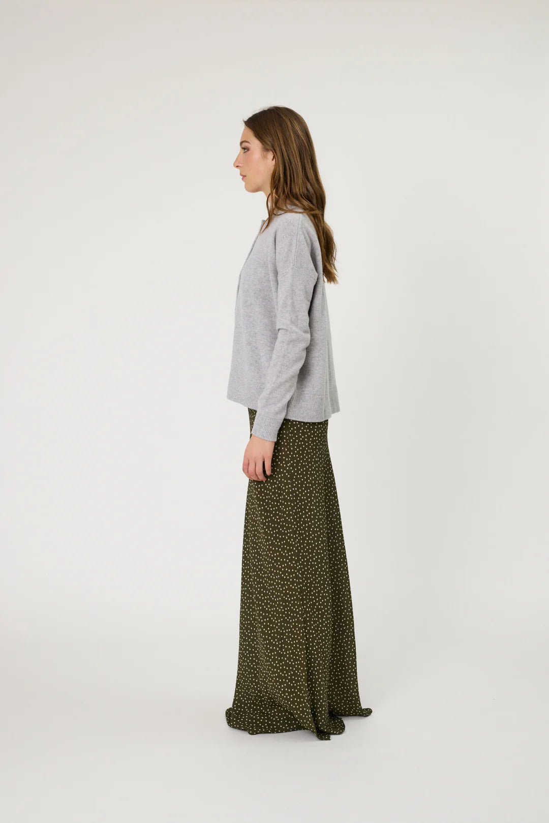 Remain - Tali Cardigan - Grey Marle